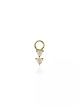 Золотая подвеска с бриллиантами Lizzie Mandler Fine Jewelry, золотой