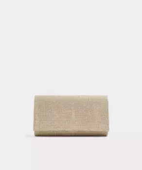 Золотая сумочка с магнитной застежкой Aldo