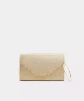 Золотая сумочка с магнитной застежкой Aldo, золотой