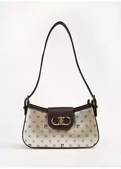 Золотая женская сумка на плечо 27х15х5 см 05PC24Y529-MN ЯЛТ Pierre Cardin