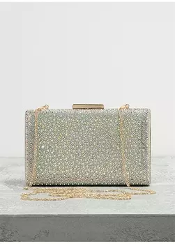 Золотая женская вечерняя сумка Fabrika