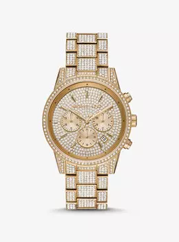 Золотистые часы Ritz Pav Michael Kors, желтый