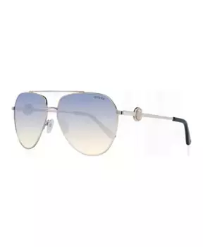 Золотистые солнцезащитные очки авиаторы Guess, желтый