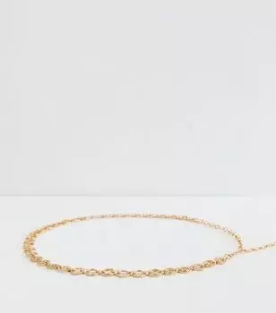 Золотистый ремень-цепочка New Look, золотой