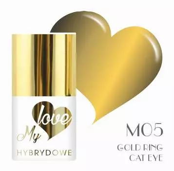 Золотое кольцо Mylove UV/Led Hybrid Varnish M05, SUNFLOWER