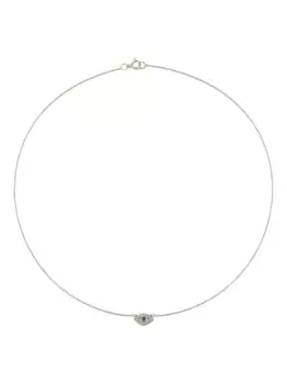 Золотое колье Evil Eye с изумрудом Mateo, золотой