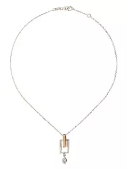 Золотое колье с бриллиантами Yeprem, серебряный