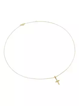 Золотое колье с подвеской David Yurman, золотой