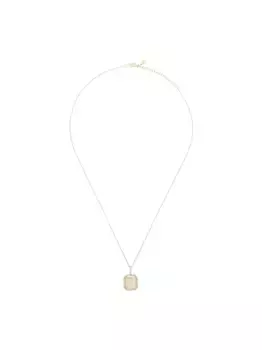 Золотое колье с подвеской R и бриллиантами Mateo, золотой