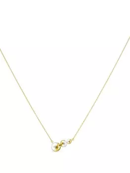 Золотое колье с жемчугом TASAKI, золотой
