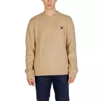 Золотой акриловый свитер Tommy Jeans