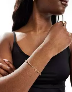 Золотой браслет-цепочка AllSaints