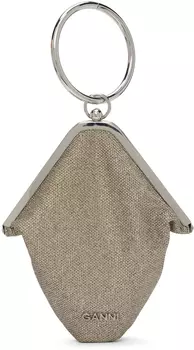 Золотой клатч-браслет с бриллиантами GANNI