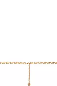 Золотой пояс-цепочка с изображением богини Грека Versace