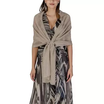 Золотой шарф из полиэстера Rinascimento