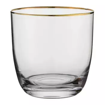 Золотой стакан для воды Filo El Corte Ingls, стекло