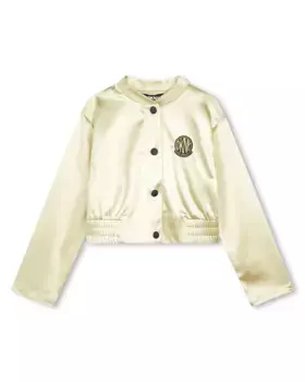 Золотой жакет для девочки с кнопками DKNY