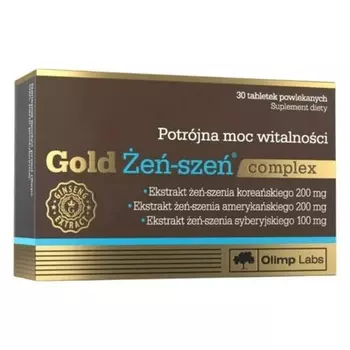 Золотой женьшень комплекс 30 таблеток Olimp