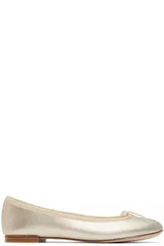 Золотые балетки Cendrillon Repetto