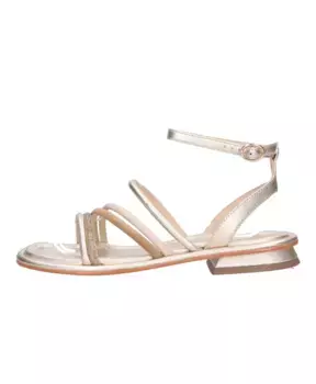 Золотые босоножки Emanuelle Vee, желтый