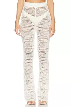 Золотые брюки Lspace, бежевый