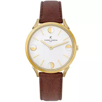Золотые часы унисекс Pierre Cardin
