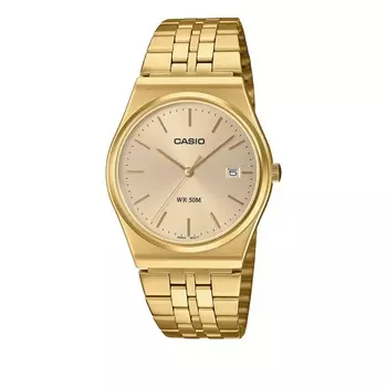 Золотые часы унисекс серии Standard MTP-B145G-9A CASIO