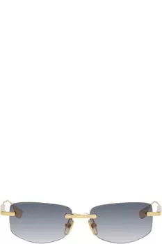 Золотые и черные солнцезащитные очки TRYSIM.75 Dita