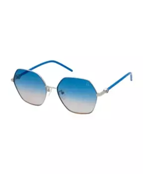 Золотые металлические солнцезащитные очки для женщин Tous, синий