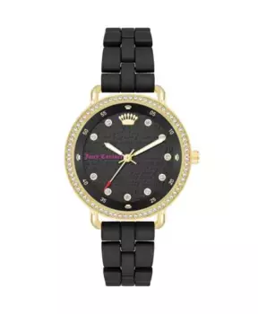 Золотые металлические женские часы Juicy Couture, желтый