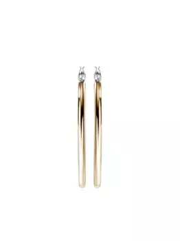 Золотые серьги-кольца JH Essential John Hardy, золотой