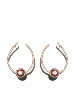 Золотые серьги Mina с бриллиантами Selim Mouzannar, розовый