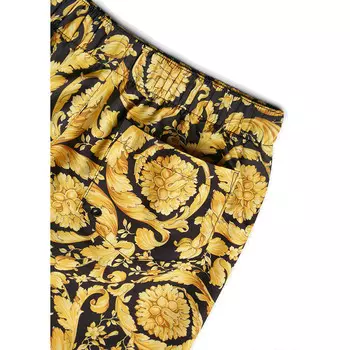 Золотые шорты для плавания Versace, золото