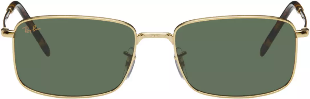 Золотые солнцезащитные очки RB3717 Ray-Ban