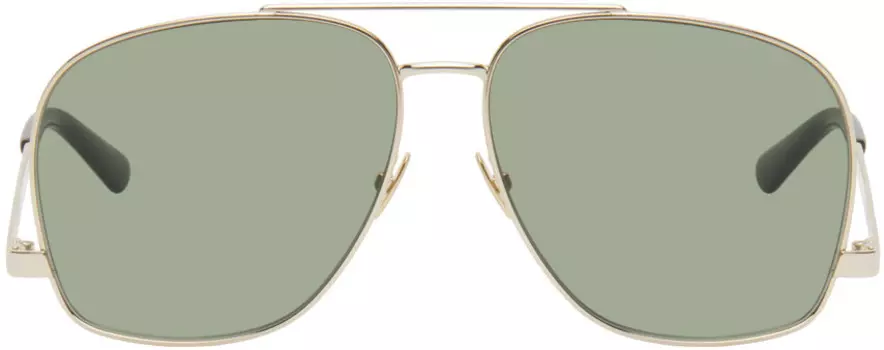 Золотые солнцезащитные очки SL 653 Leon Saint Laurent