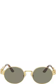 Золотые солнцезащитные очки «The 56-6106» Jean Paul Gaultier