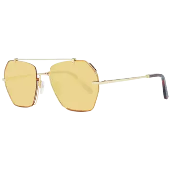 Золотые солнцезащитные очки унисекс Bally