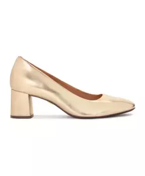 Золотые туфли с удобной стелькой. Kazar, желтый