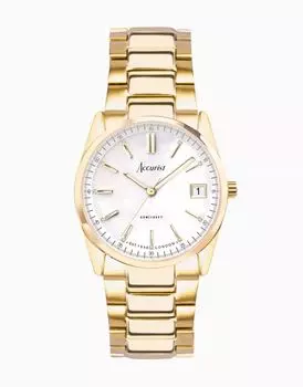 Золотые женские часы Accurist Everyday