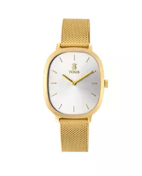 Золотые женские часы IP Steel Heritage Tous, золотой