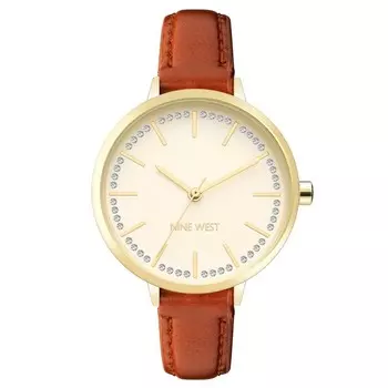 Золотые женские часы Nine West
