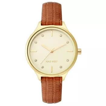 Золотые женские часы Nine West