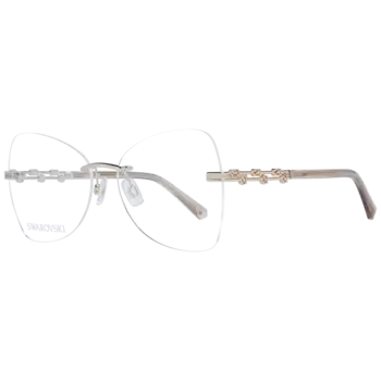 Золотые женские оптические оправа Swarovski