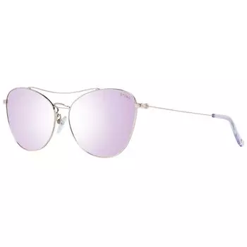 Золотые женские солнцезащитные очки Sting