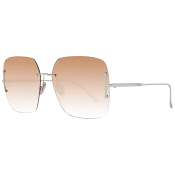 Золотые женские солнцезащитные очки Tod's