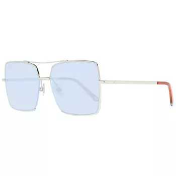 Золотые женские солнцезащитные очки WEB