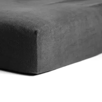 Золушка - простыня (до 30 см) - махровая ткань - 70х200/210 см - антрацит Cinderella