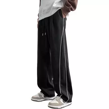 ZONEiD Повседневные брюки унисекс, Черный (обычная версия)