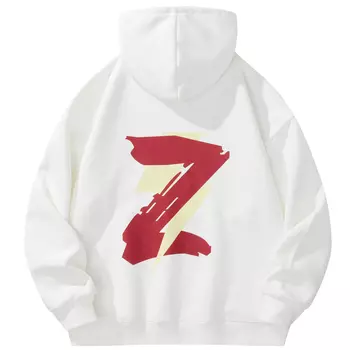 ZONEiD Толстовка унисекс, Белый