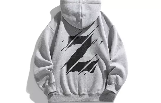 ZONEiD Толстовка унисекс, Хизер Грей